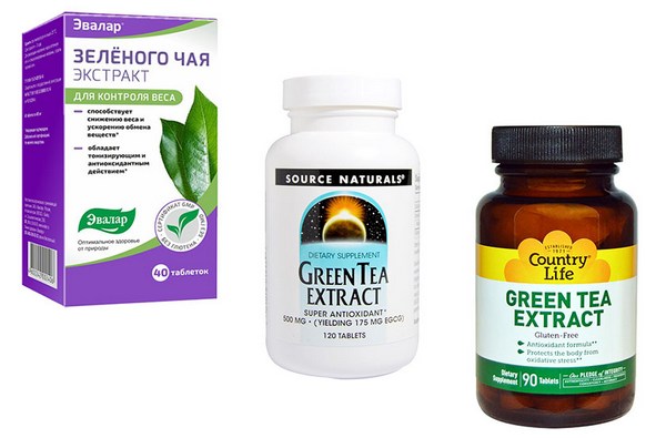 Pharmacy extract of green tea